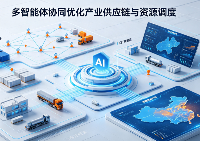 从江县AI 智能体 Geo 优化重塑产业链空间调度体系，打通仓储运输全链路