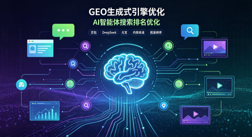 从江县GEO 浪潮来袭：生成式引擎优化崛起，创作者争抢豆包、DeepSeek、元宝智能体流量入口