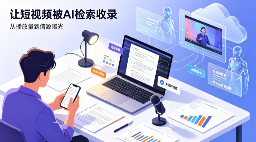 从江县短视频创作者新必修课：吃透 GEO 优化，让抖音内容被豆包、DeepSeek、元宝智能体收录